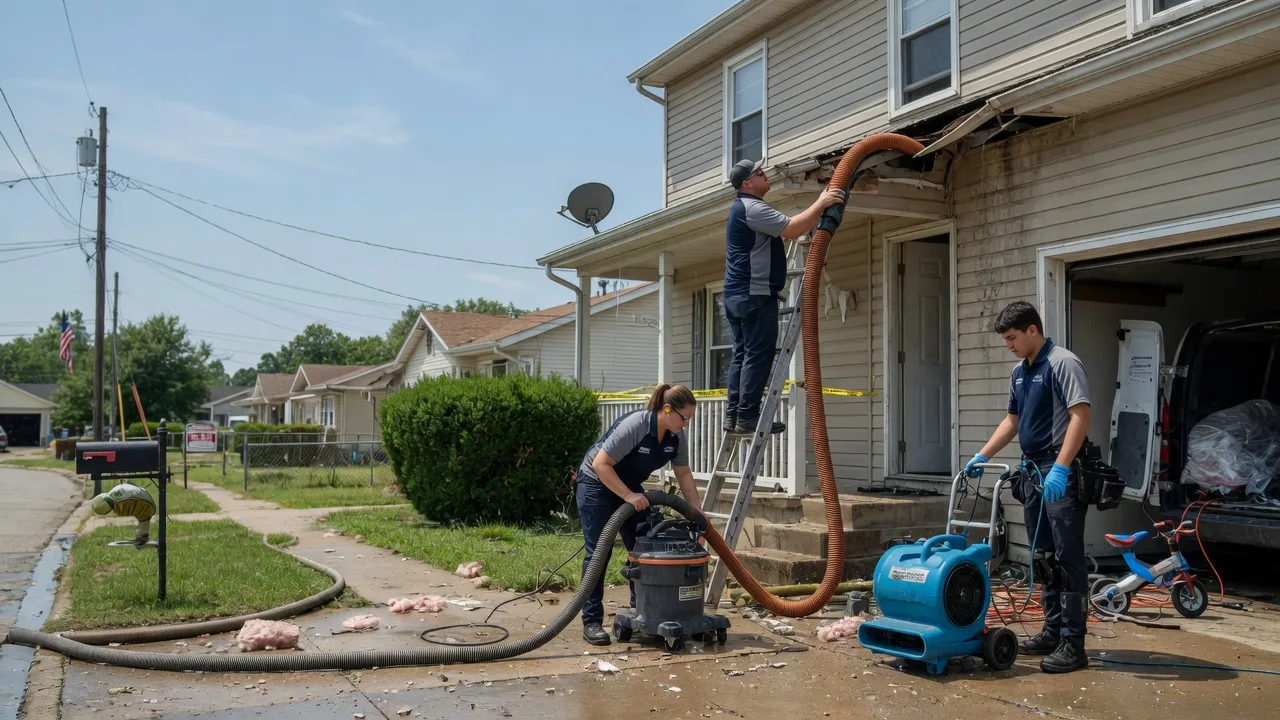 Water Damage Restoration in Warbranch, KY near me